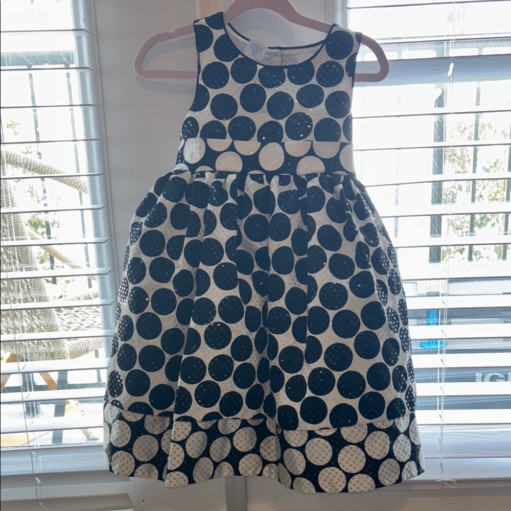 Charming Polka Dot Kids Dress
